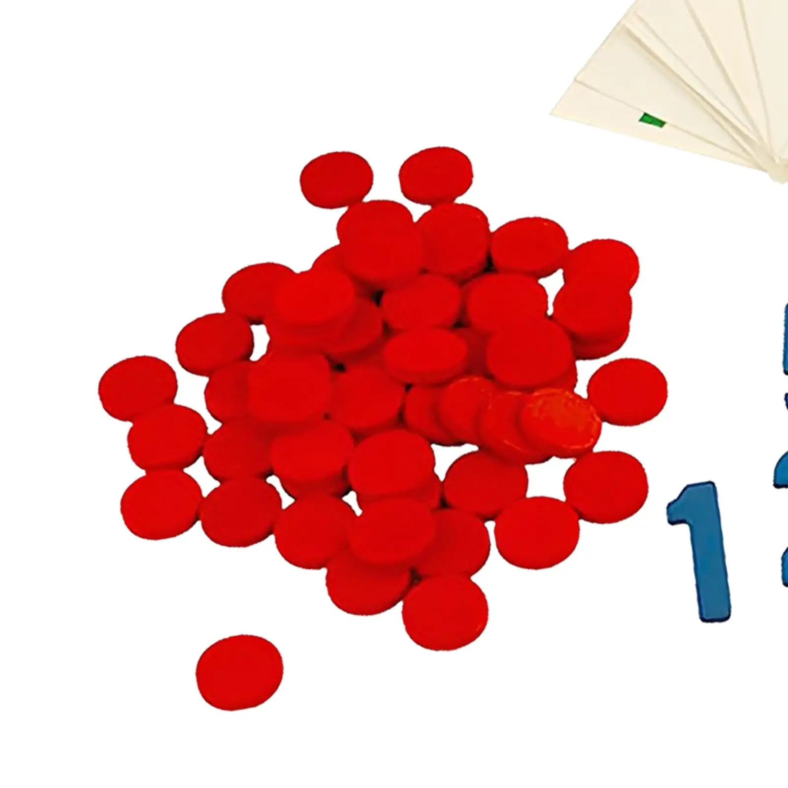 Карты и счетчики Монтессори с цифровым блоком для детей раннего возраста