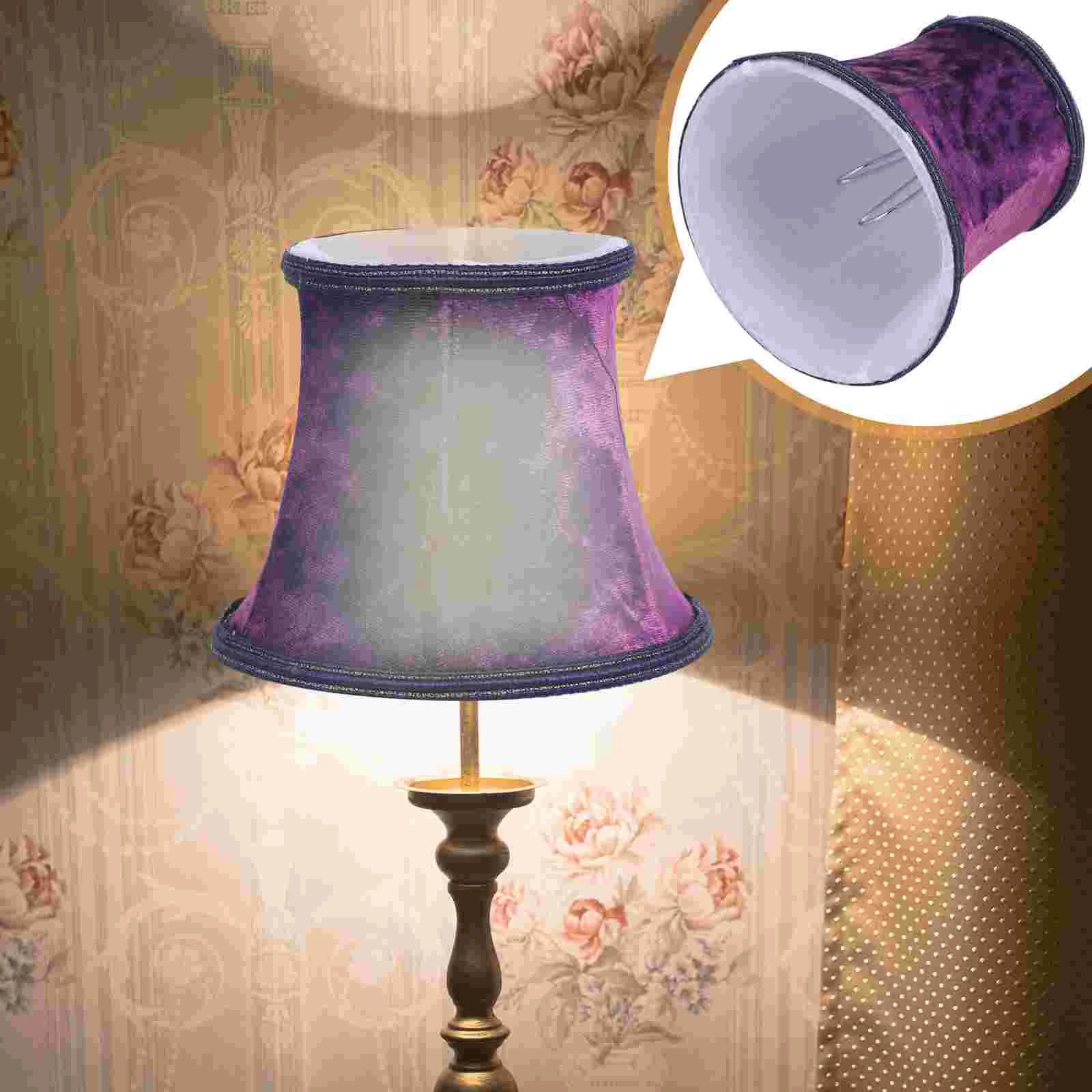

Lamp Shade Shades Lampshade Light Table Covercloth Wall Bell Fabric Chandelier Lampsbedside Small Royal Drum Ceilinglampshades