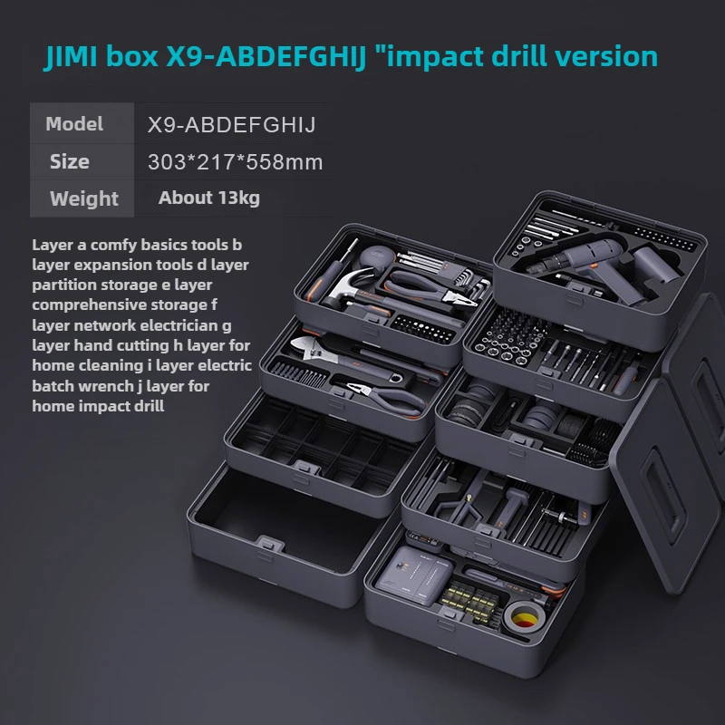 

JIMIHOME Многофункциональный набор инструментов