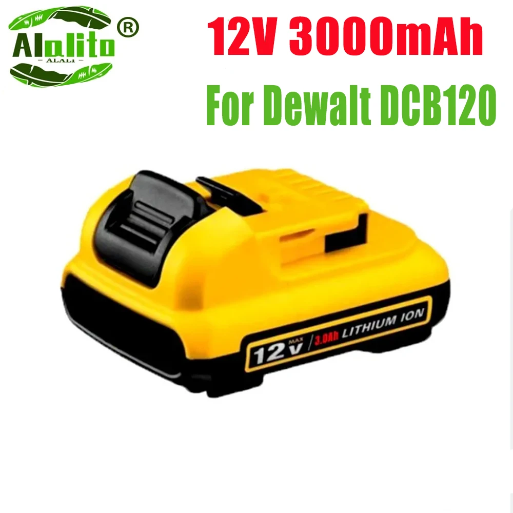 Сменные литий-ионные батареи для Dewalt DCB120 12 В 3 Ач батарея DCB123 DCB125 DCB124 DCB122 DCD710