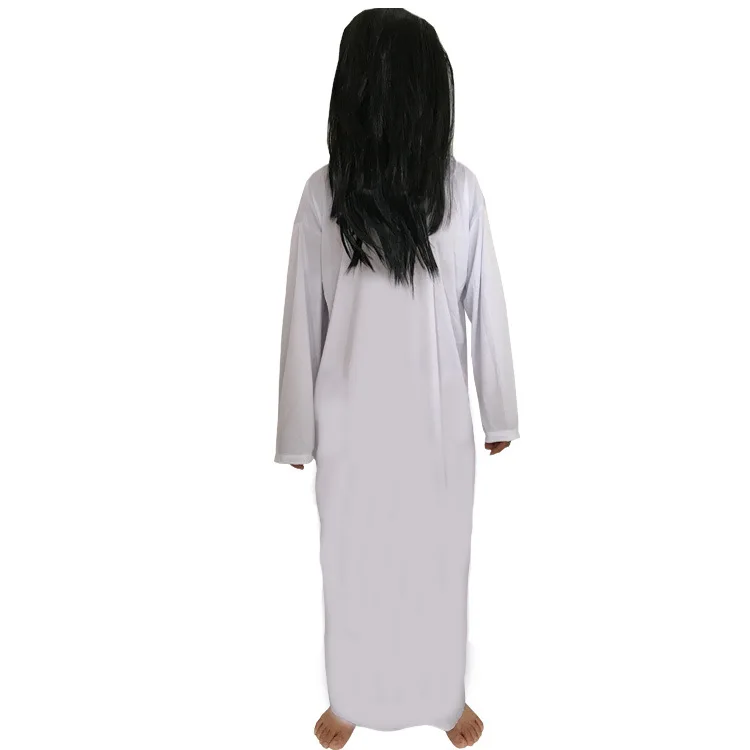 Halloween Party Horror Scary Coatumes Rope White Red Cosplay Ghost For Women Men Wig Terrify Accessories |