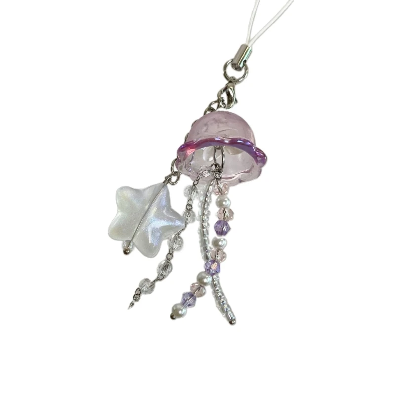 Звезда-подвеска-цепочка для телефона ремешок-медуза очаровательный брелок из