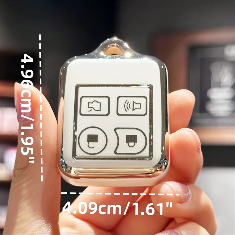 Чехол-брелок для ключей Ford Mustang Focus Explorer Edge Taurus брелок-брелок Lincoln Mercury с 4 кнопками