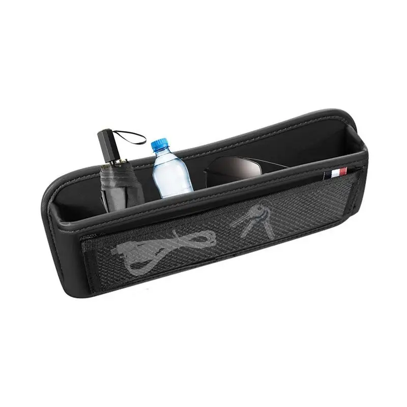 

Leather Car Organizer Storage Car Seat Side Pocket Organizer Multifunctional Driver Seat Catcher Cup Holder Car Accessories