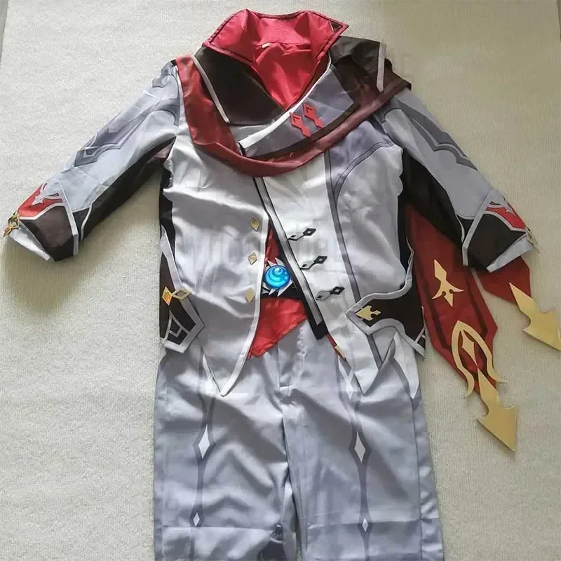 Костюм Тарталья для косплея Чайлд большой размер наряды с перчатками Хэллоуина