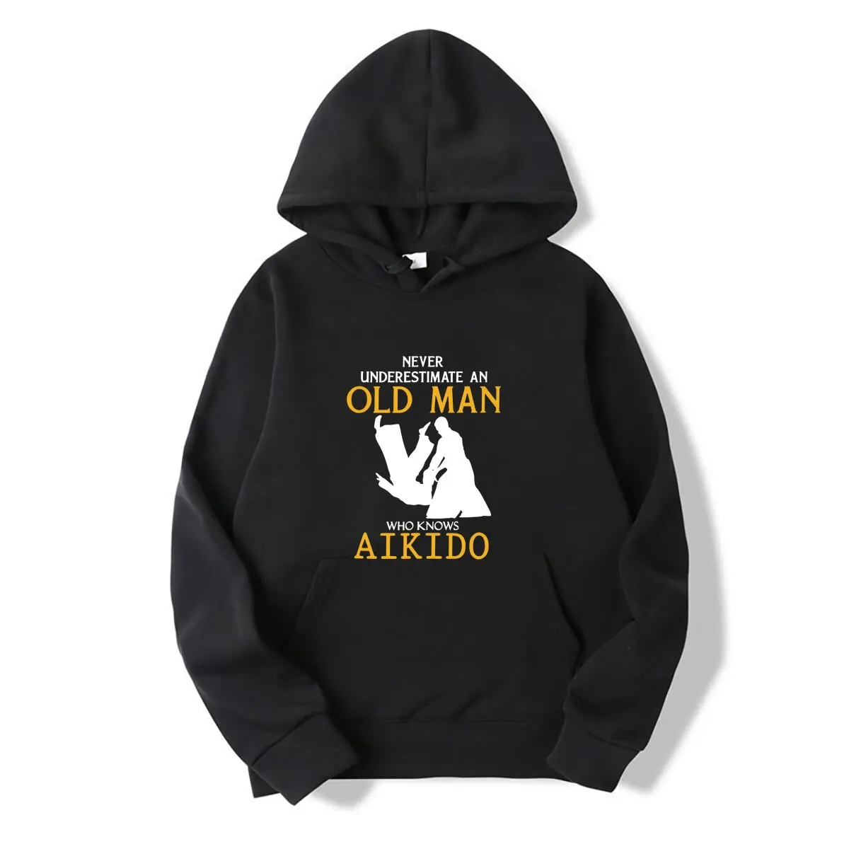 Толстовка с капюшоном Aikido модная европейская одежда стандартного размера