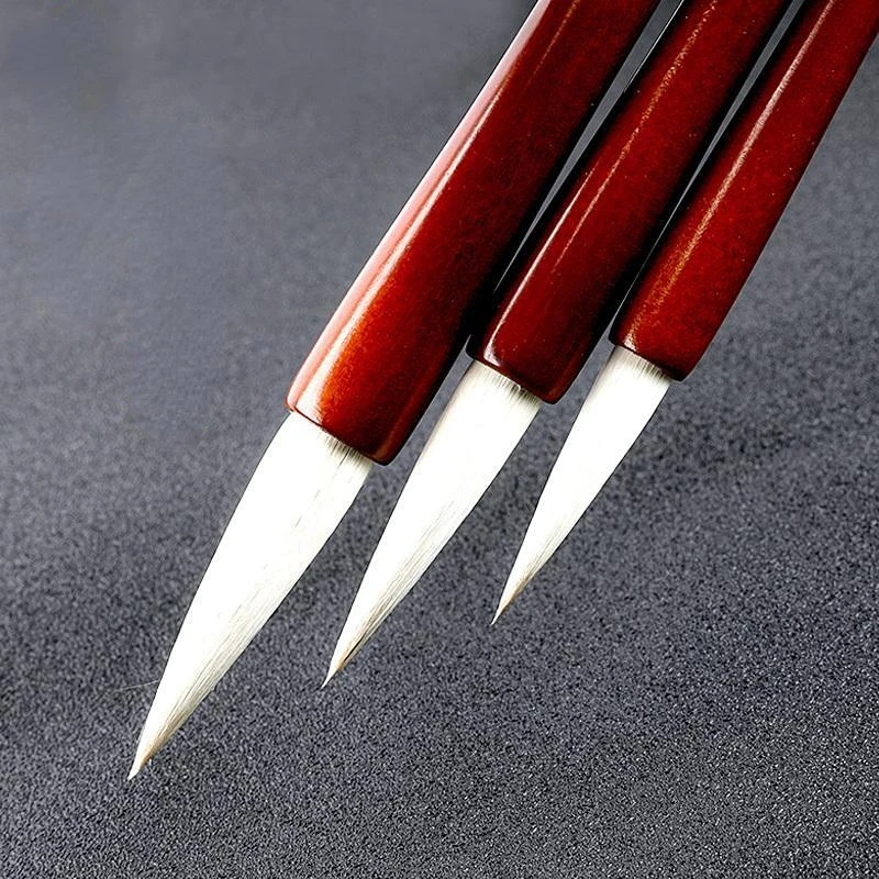 Weasel Woolen Multiple Hair Brush Chinese Calligraphy Professional Grade Examination Brush Set Regular Script Writing Brush Pen