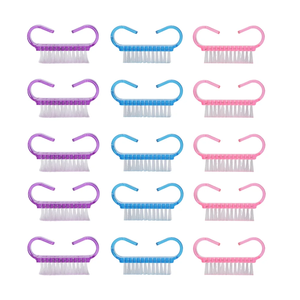 

Brushes Nail Brush Manicure Scrub Handle Fingernail Toes Cleaning Pedicure Hand Tool Care Accessories Cleaner Nails Mini Toe