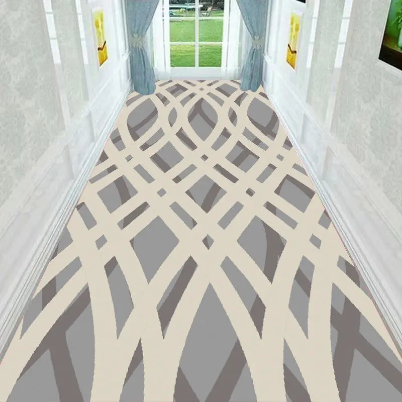 

Nordic Hotel Carpet Household Porch Anti-skid Mat Large Area Corridor Floor Mat Home Decoration Simple Hallway Carpets Doormat