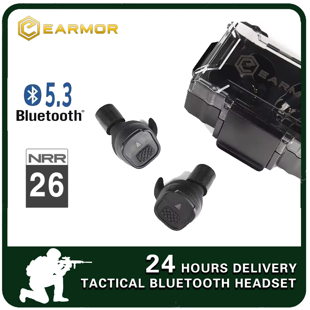 Наушники EARMOR M20T новые электронные Bluetooth наушники для стрельбы Защита слуха
