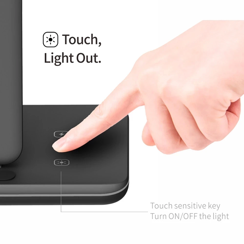 15w 3 in 1 qi wireless charger stand for iphone 13 12 11 xs xr x airpods pro charging dock station for apple watch iwatch 7 6 5 free global shipping