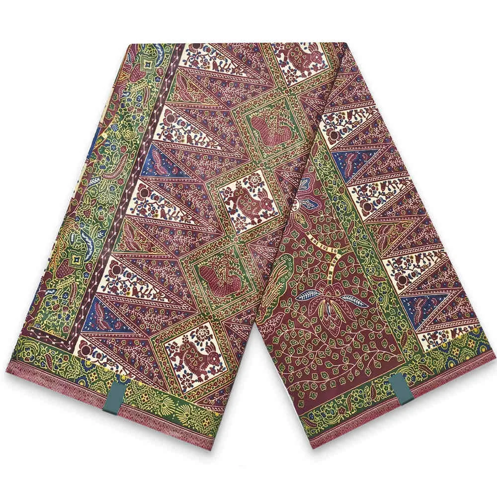 Новый дизайн восковая ткань Анкара высокое качество африканская с принтом 100%