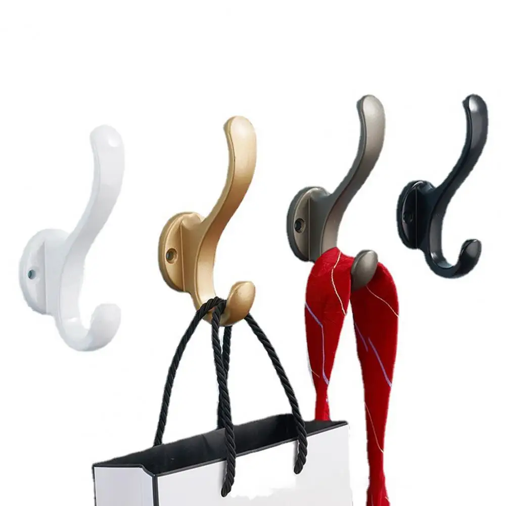 Настенный крючок из алюминиевого сплава винты за дверью тканевая вешалка для