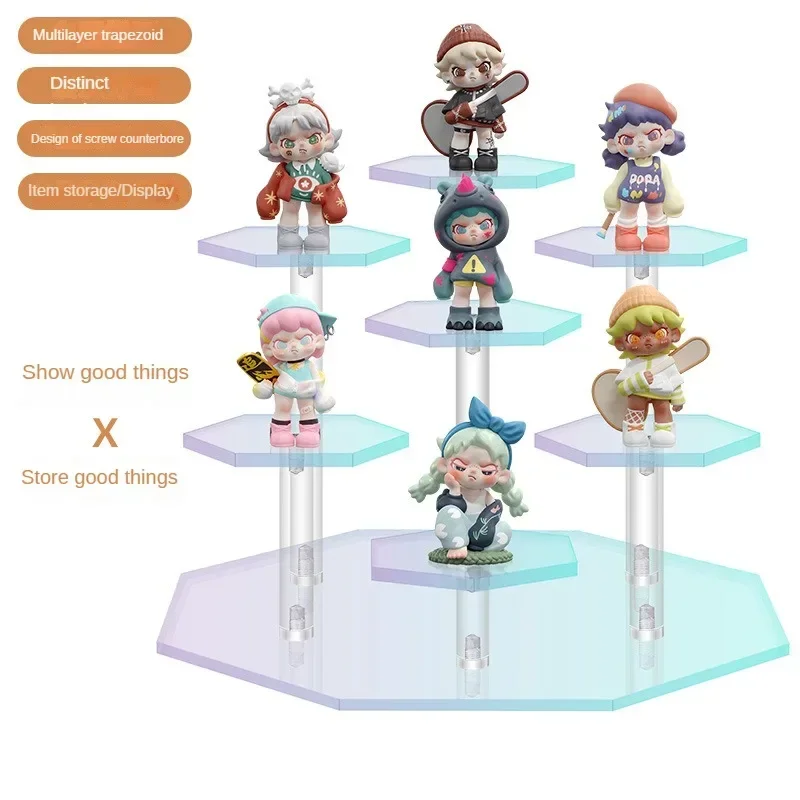 Акриловая подставка для дисплея 3/4/7 бит анимационная модель косметика духи