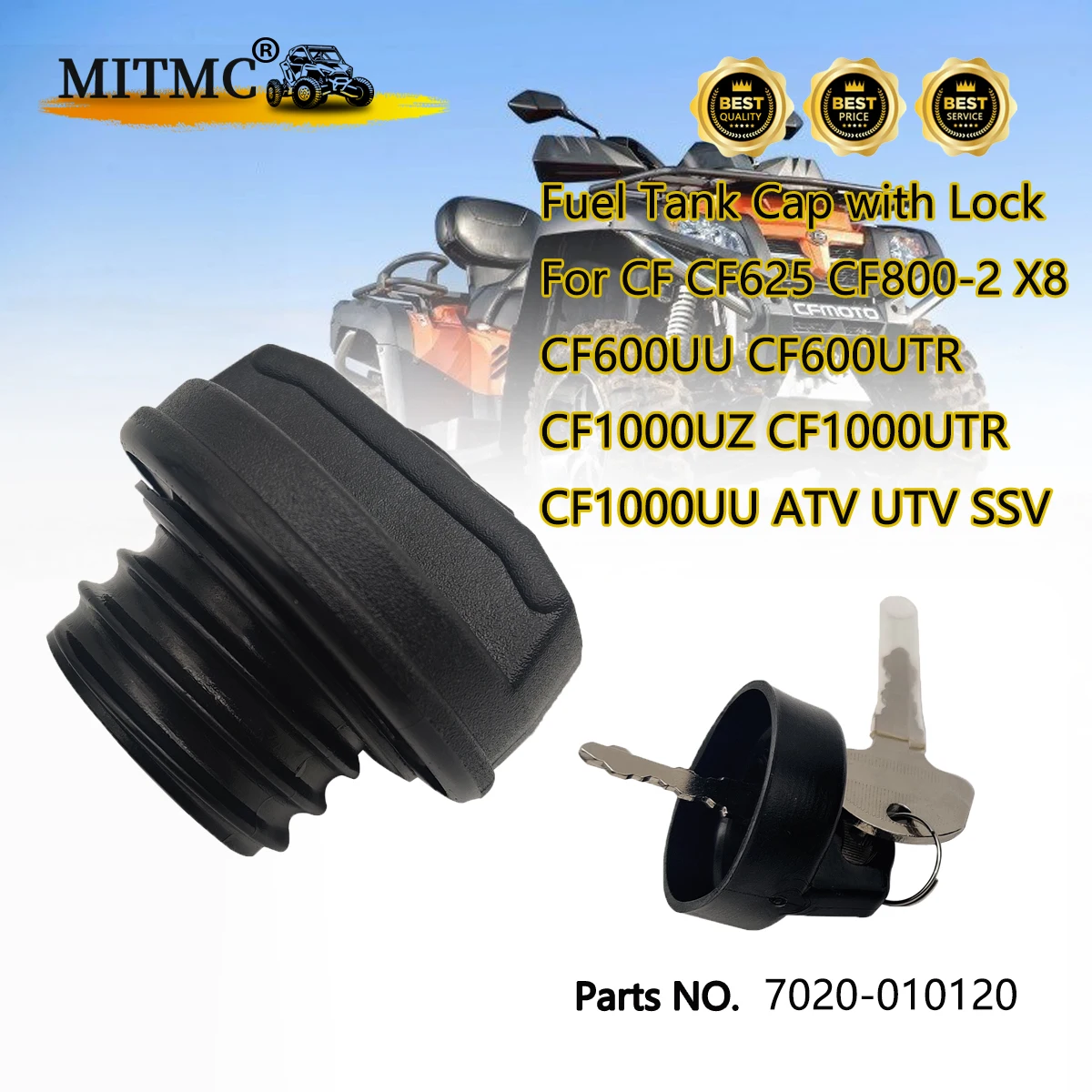 

Крышка топливного бака с замком для CF UFroce CFORCE CF625 CF800-2 X8 CF600UU CF600UTR CF1000UZ CF1000UTR CF1000UU ATV UTV 7020- 010120
