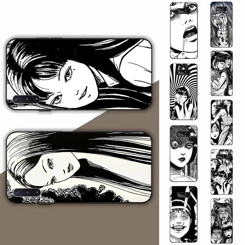 

Junji Ito Terror Horror Anime Phone Case for Samsung Note 5 7 8 9 10 20 pro plus lite ultra A21 12 72