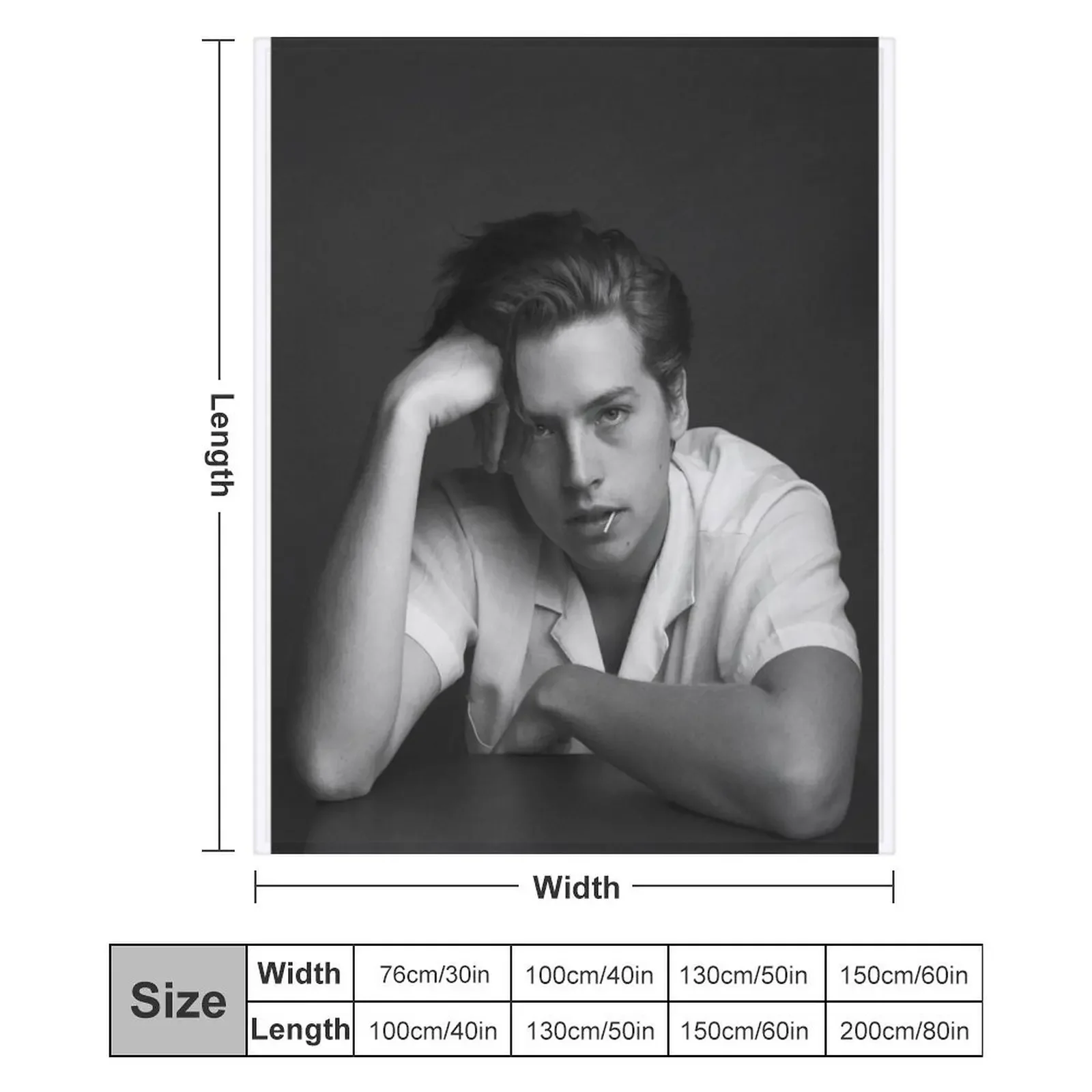Пушистое одеяло Cole Sprouse