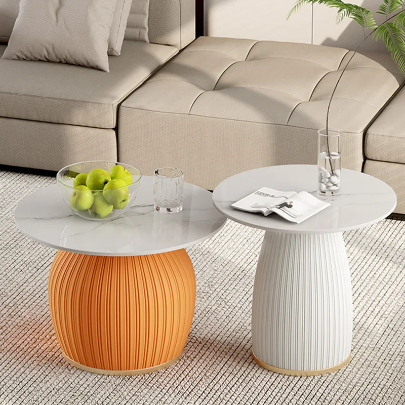 

Floor Side Coffee Tables Round Tea Makeup Tv Stands Desk Living Room Table Center Coffee Corner Mesa Plegable Home Furniture