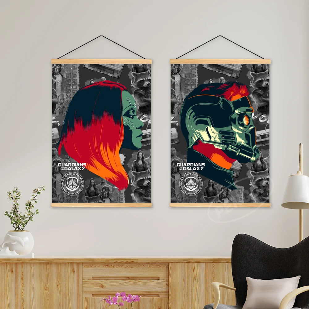 Настенное искусство картины стражи Галактики настенный плакат гамора