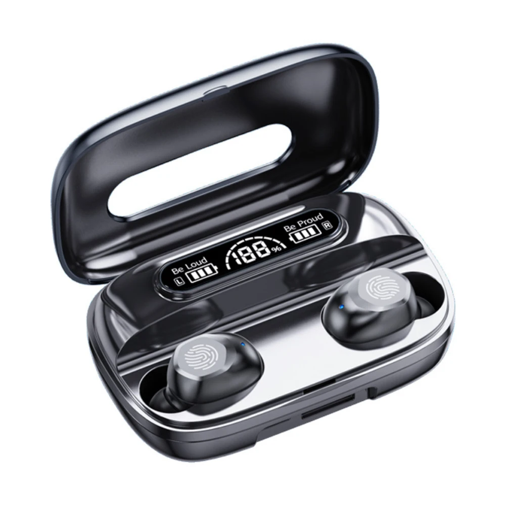 

Waterproof Wireless Earphone With Charging Box Touch Control Sports Headphones Hifi Sound Headset Tws Earbuds
