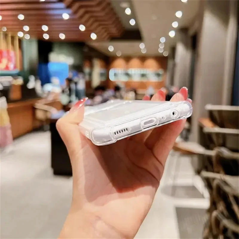 Чехол-кошелек для карточек Samsung Galaxy Note 10 Plus N971 N 976 981 986 20 A53 A52 A33 A32 Lite E A 22 13 12 Ultra Clear