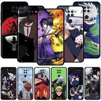 phone case for xiaomi redmi note 11s 11t 11 10 8 pro 9s 9t 9 8t for redmi k50 k40s k40 10c 10 9a 9c 9 cover anime naruto kakashi