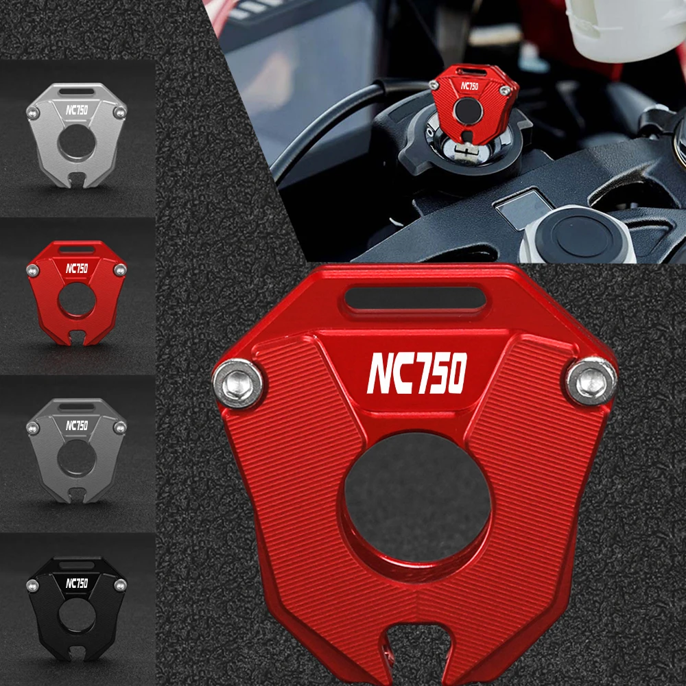

Motorcycle CNC Key Cover Keychain Keyring Shell Case Protection For HONDA NC750 NC 750 S X 2014-2023 2022 2021 2020 2019 2018