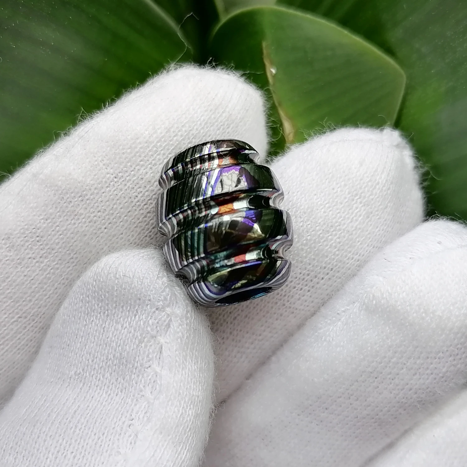 

Mack Walker Циркон Дамасский Нож DIY Бусины DIY EDC Нож Бусины