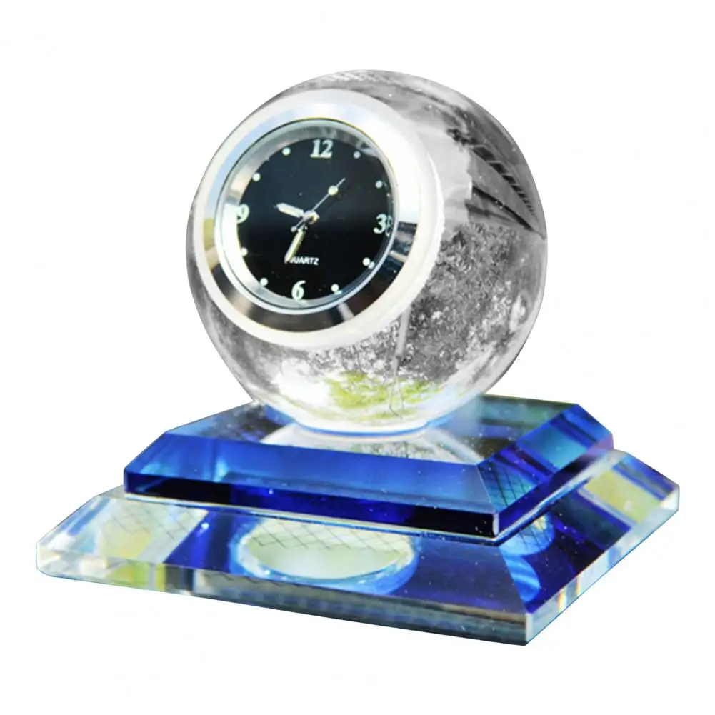 

Perfume Seat Decorative Exquisite Workmanship Stable Base Noctilucent Clock Car Perfume Seat for Gift