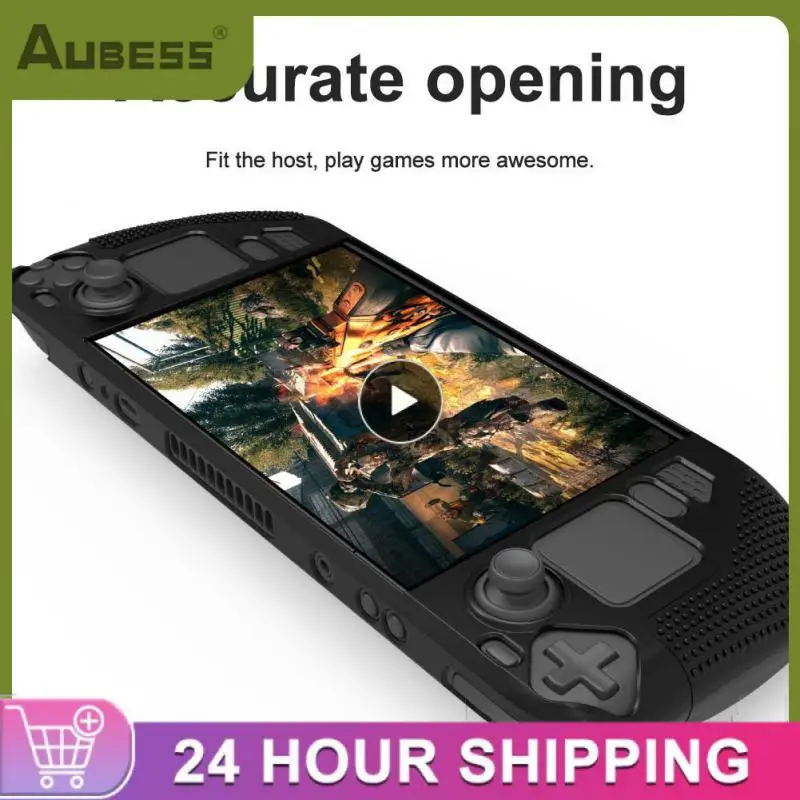 

Soft Shell Protective Cover Accessories For Steam Deck Game Console Anti-drop Cover Shell For Steam Deck Protective Case