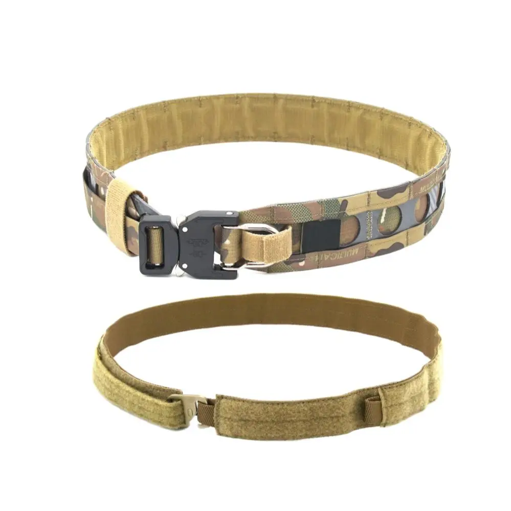 

Tactical Inner Belt Hook&Loop Hairy Face G Buckle Tactical Belt Military Quick Release Outdoor Hunting Accessories and Equipment