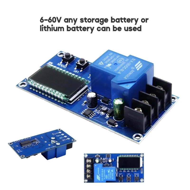

LCD Battery Charge Control Module XY-L30A Automatic Charging Control and Charging Time Control for 6-60V Batteries
