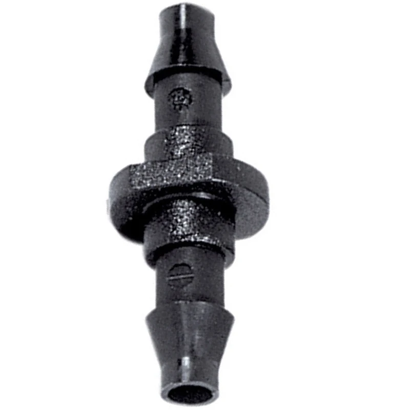 

100 шт. Универсальный Соединительный штуцер для капельного орошения, соединительная муфта, соединительный элемент для гидропоники (муфта)