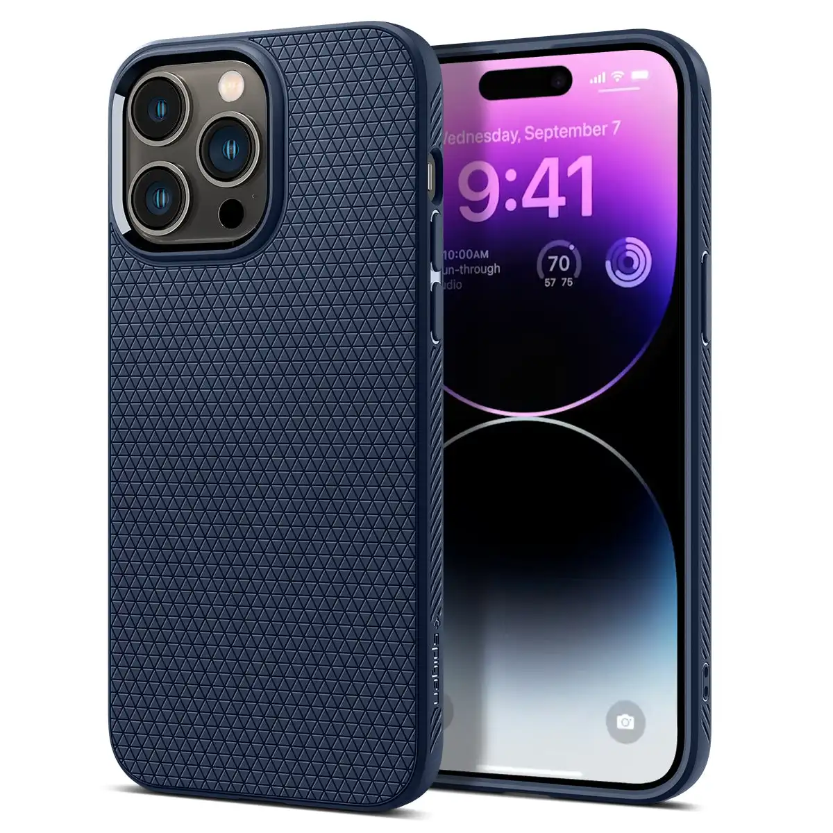 

Matte Texture Case For iPhone 14 Pro Max 14 Plus Spigen Liquid Air Flexible Layer Air Cushion Protection Grip Cover