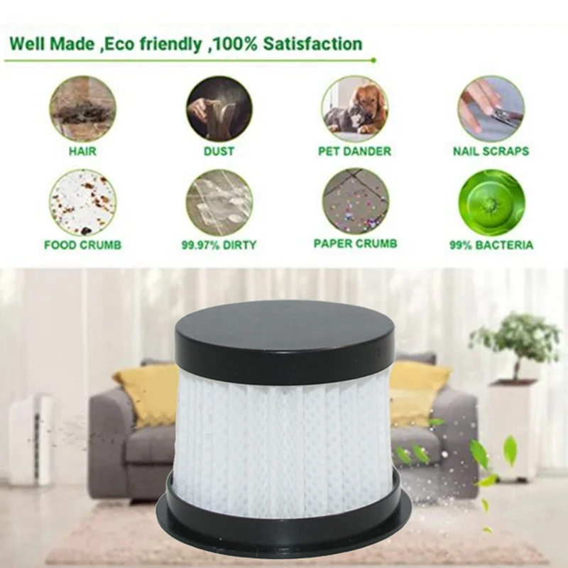 Washable HEPA Filter For Deerma CM300S/CM400/CM500/CM800/CM900 Mite Remover Replacement Accessories