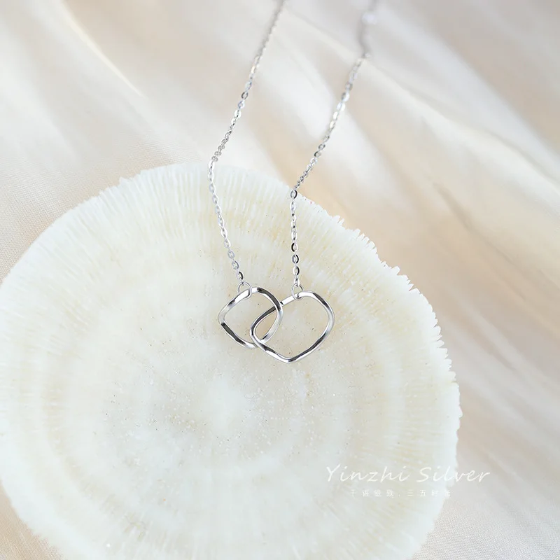 2025 трендовые элегантные ювелирные изделия ожерелье с подвеской в виде