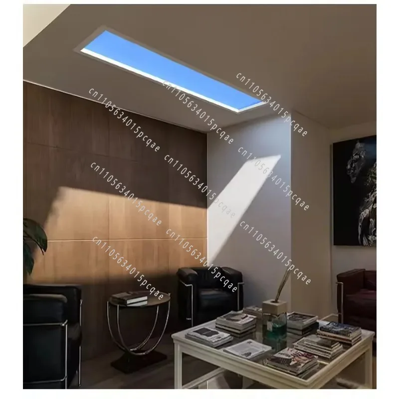 Интеллектуальная Wi-Fi панель Skylight Smart Home с искусственным светодиодным освещением, имитирующая естественный дневной свет, синяя. (art.: 3920db53ffef1) - 3920db53ffef1