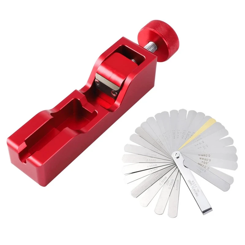 

Инструмент для зазора свечи зажигания сжимания электродов 10 мм 12 мм 14 мм 16 мм высокомощный комплект с датчиком давления 32 лезвия 0,04-0,88 мм