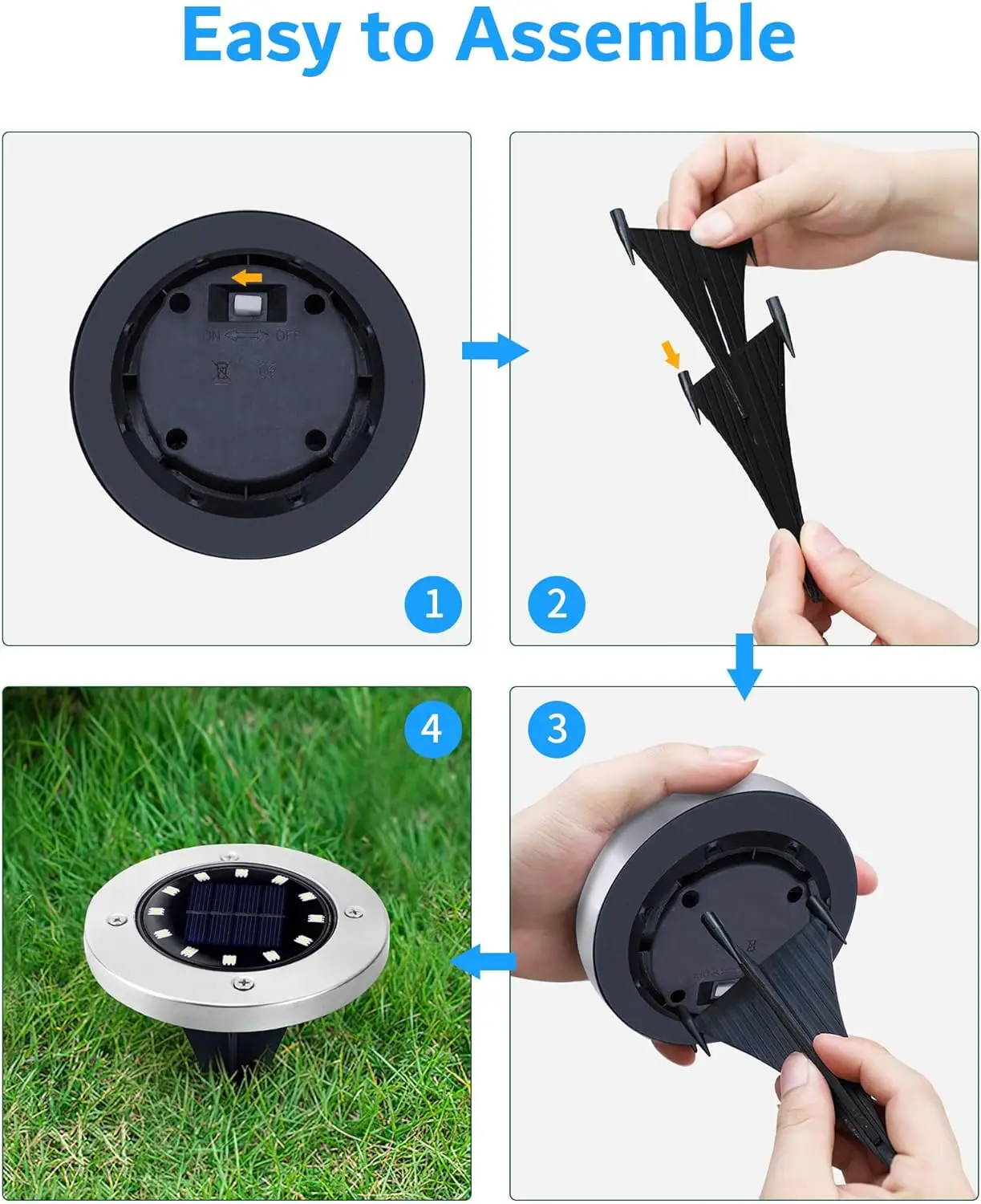 Рисунок 6 - Водонепроницаемые садовые фонари