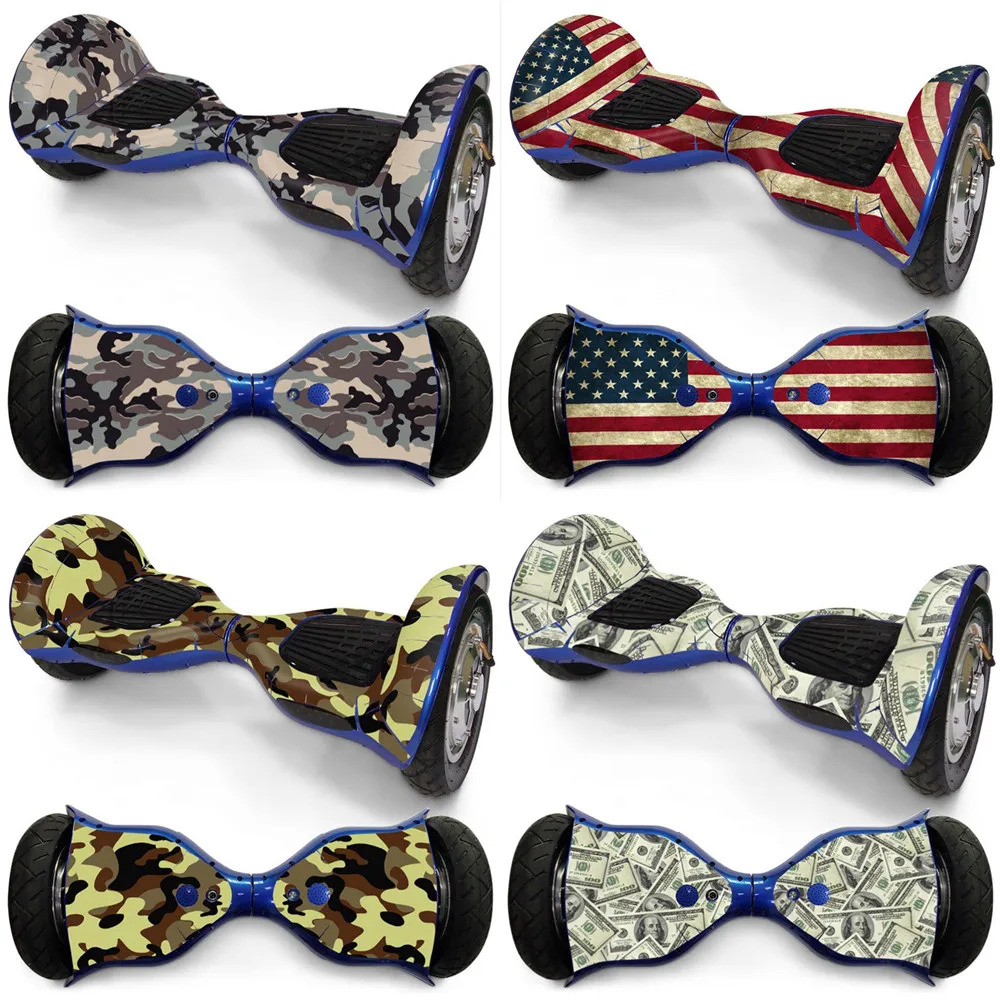 Защитная виниловая наклейка для 10-дюймовой самобалансирующейся доски скутера