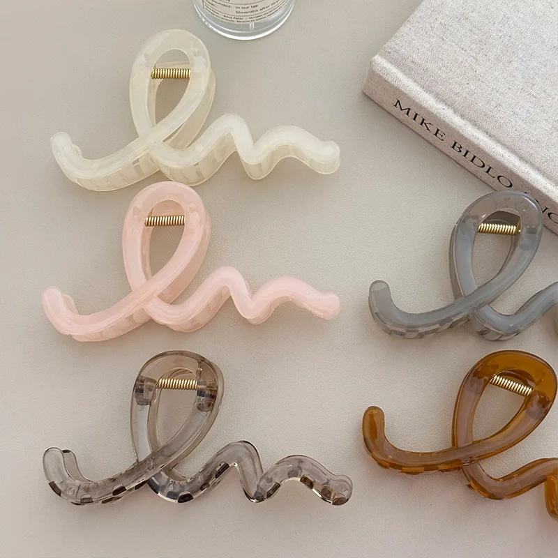 Аксессуары для волос заколки и зажимы женщин девушек большой толстый Акулий