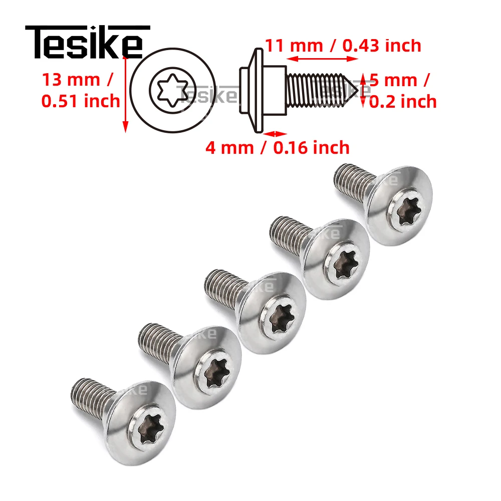 Для BMW R1250GS R1200GS LC R1200RT S1000RR S1000XR C600 C650GT F750GS F850GS R NINE T K1600GTL M5 Винты из нержавеющей стали для обтекателя