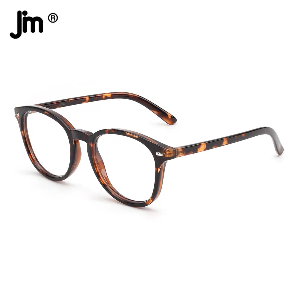 

Очки JM в стиле ретро для мужчин и женщин, компьютерные искусственные очки с защитой от синего света, в оправе