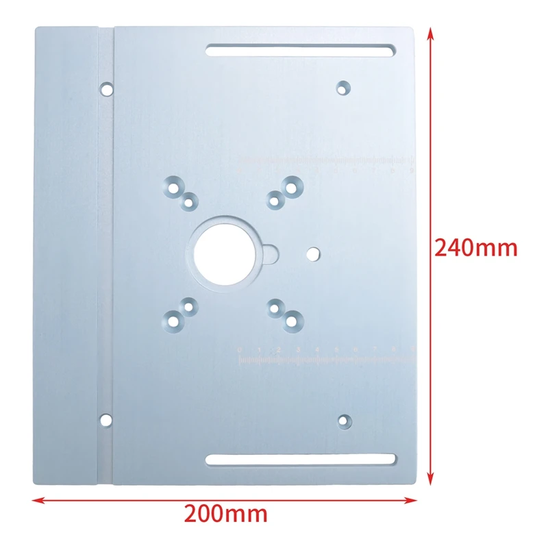 Фрезерный стол вставная пластина деревообрабатывающий триммер электрическая