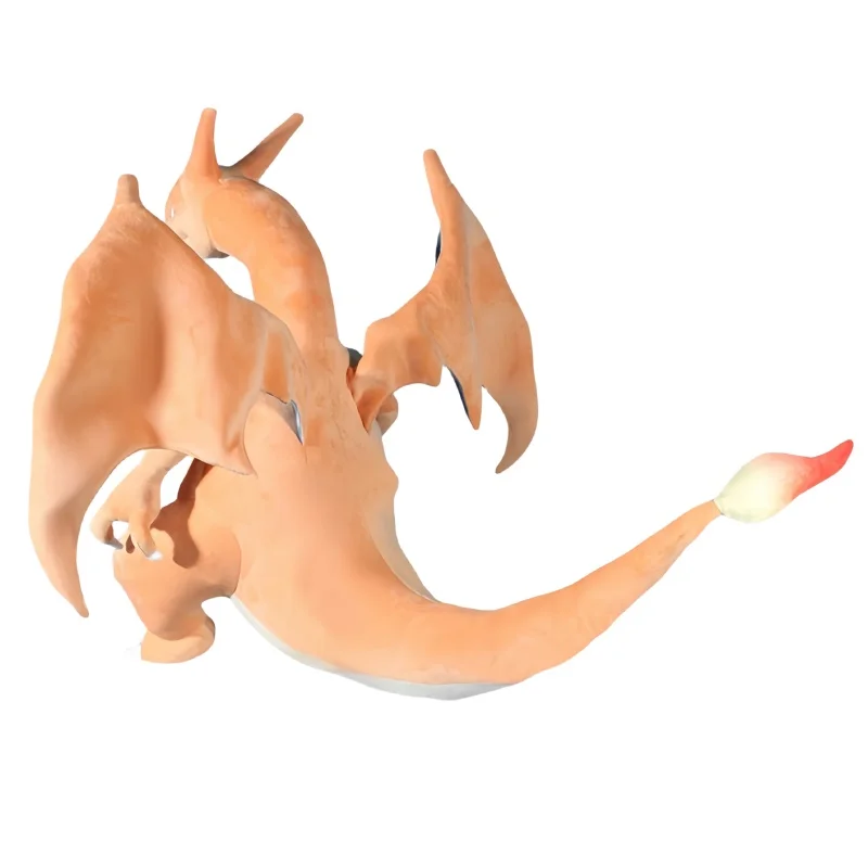 Кукла Покемон Charizard большой размер 80 см мультяшная Аниме плюшевая кукла большая