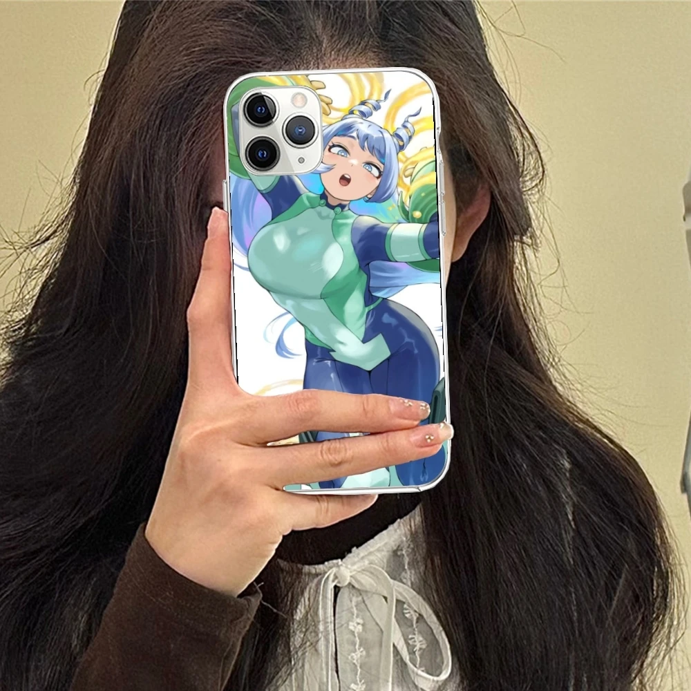 Чехол для телефона с изображением героев Nejire оформление оформления заднего вида