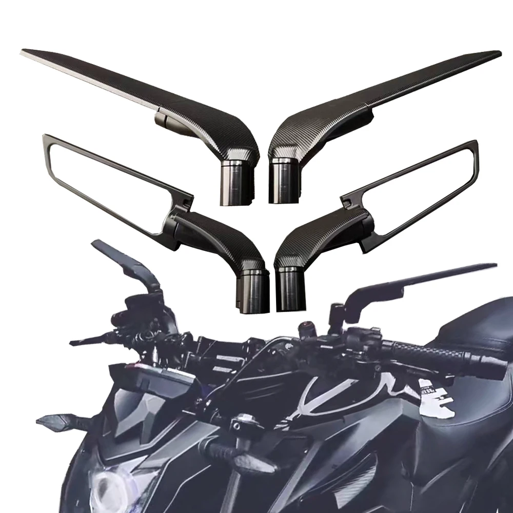 

New Cool Modified Universal Rotating Fixed Wind Wing Rearview Mirror For Yamaha NMAX XMAX VMAX AEROX NVX 155 FORCE 155