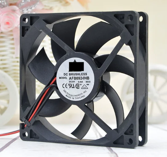 Новый оригинальный 9CM 9020 24V 0.45A AFB0924HB 90*90*20MM охлаждающий вентилятор