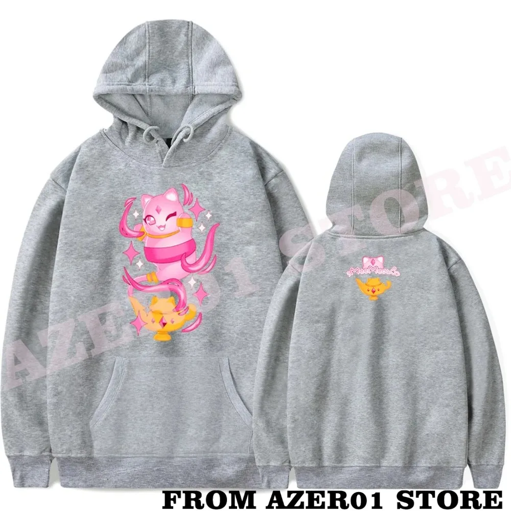 Moletom с капучинами кошачьими ушками для мужчин и женщин волнистыми манги уличная