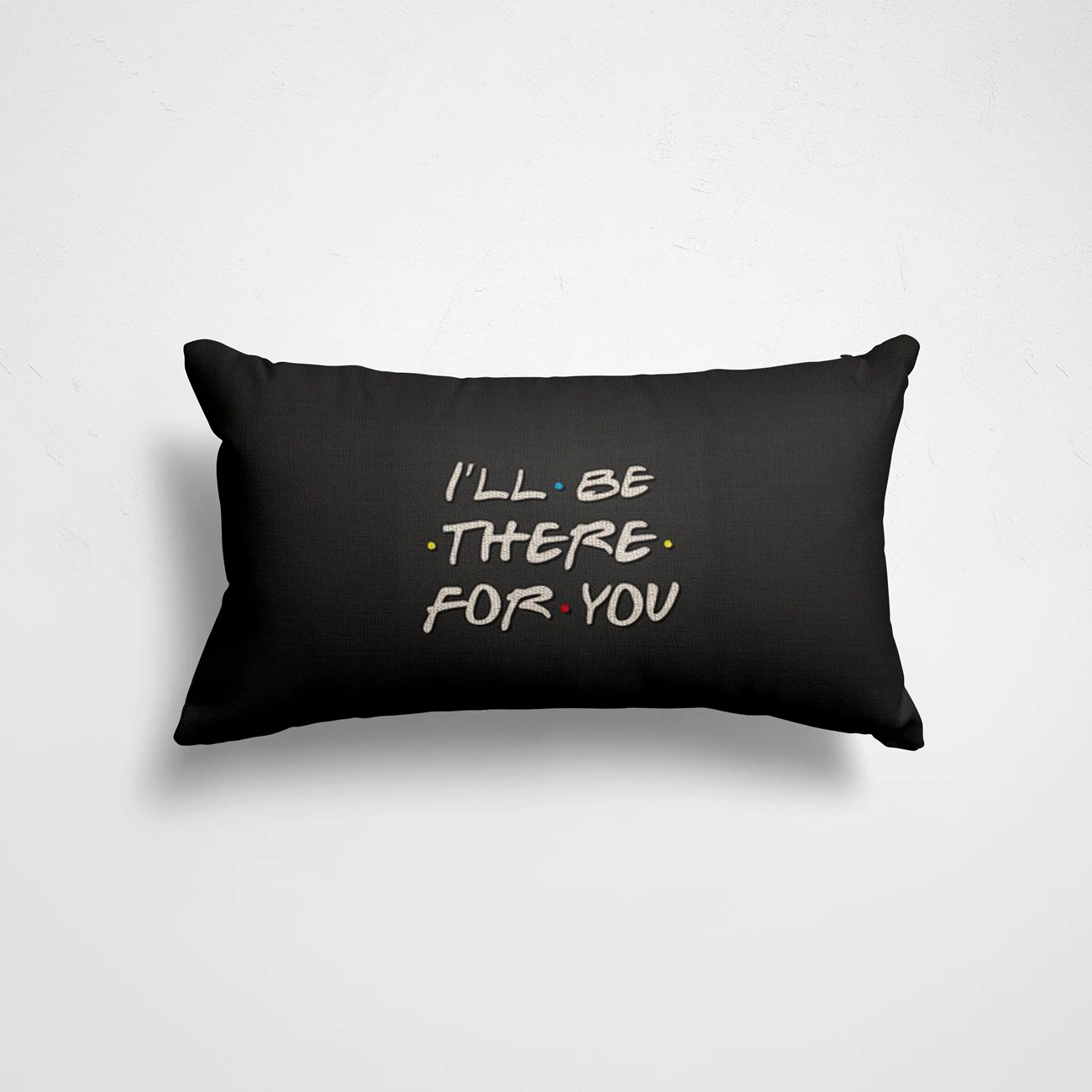 

Льняная наволочка для подушки Friends 30x50